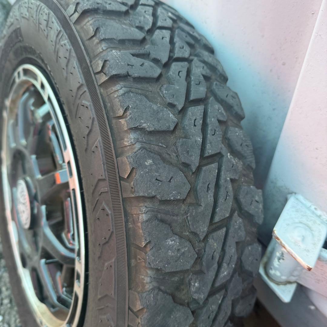 軽バン軽トラマッドタイヤ4本セット ジオランダー 145/80R12 12×4J