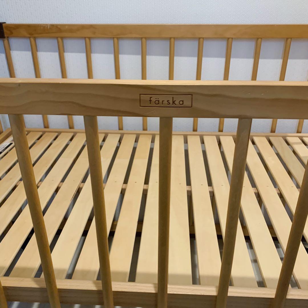 【♡送料込♡】ファルスカ　ベビーベッド ベッドサイドベッド03⭐︎