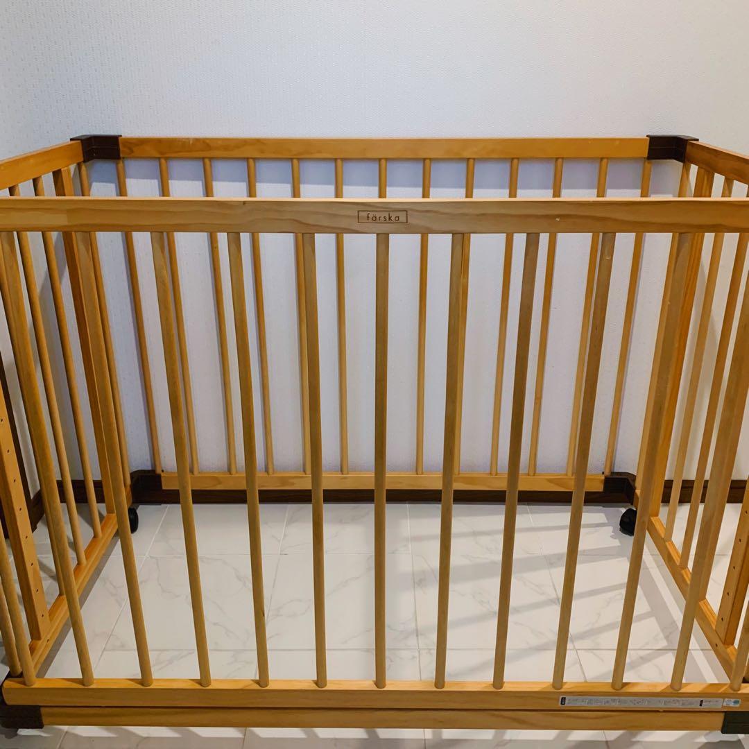 【♡送料込♡】ファルスカ　ベビーベッド ベッドサイドベッド03⭐︎