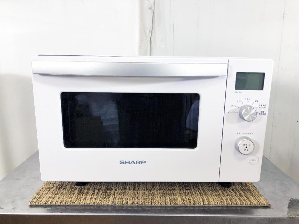 ★美品 中古★SHARP 18L オーブンレンジ【RE-F18A-W】FZK6