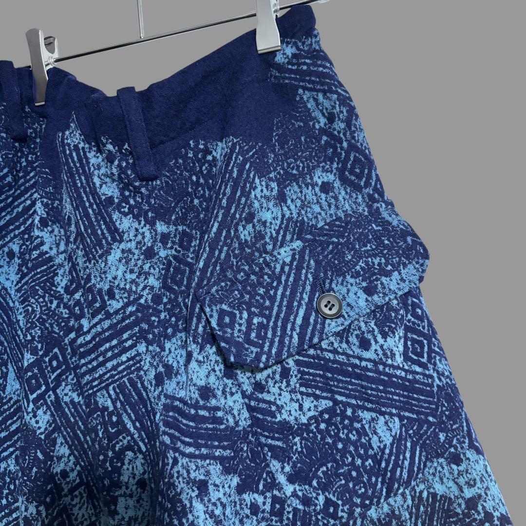 y's 総柄ワイドサルエルパンツ　ワイズ　ヨウジヤマモト