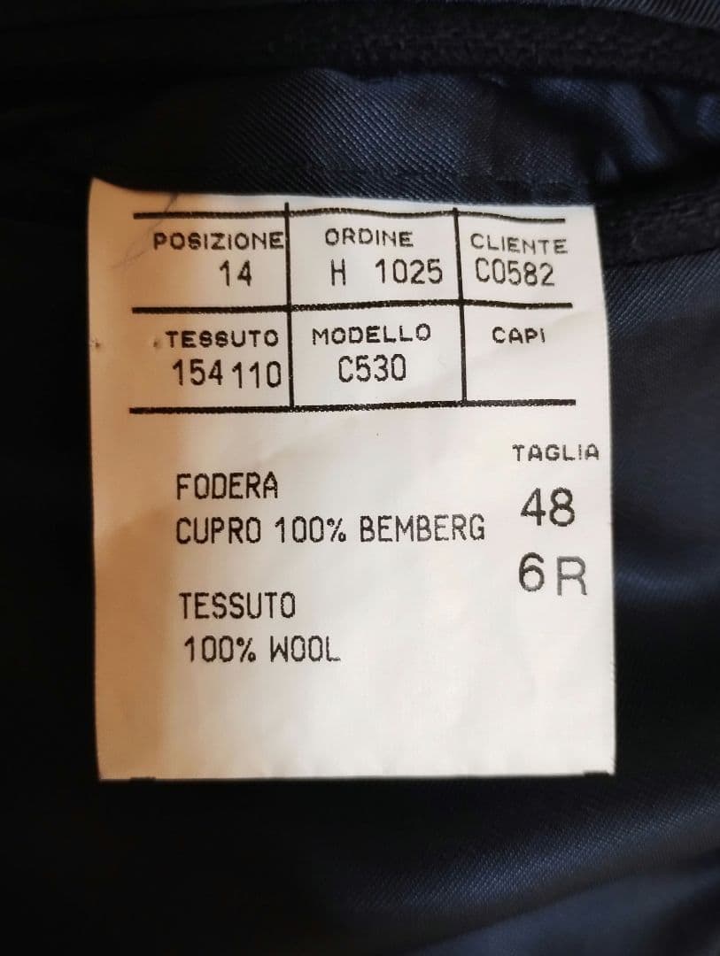 サルトリアパルマ ダブルブレストコート（検beams f）