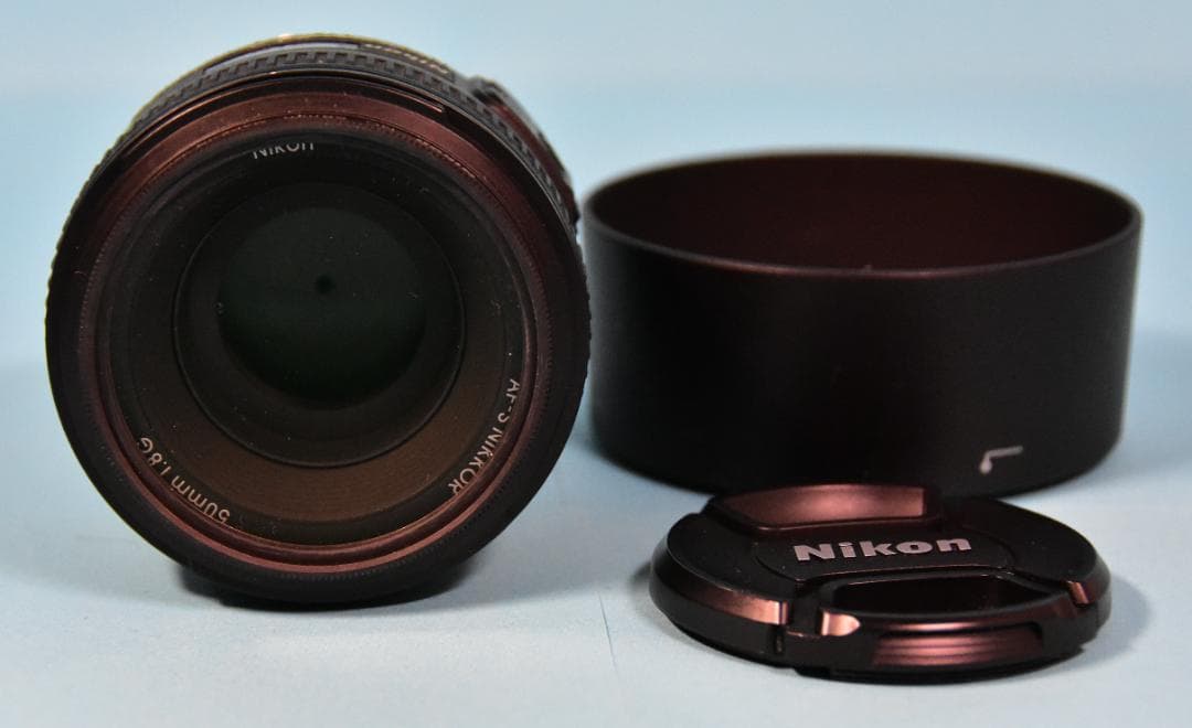 AF-S NIKKOR 50mm F1.8G 純正フィルター付 良品
