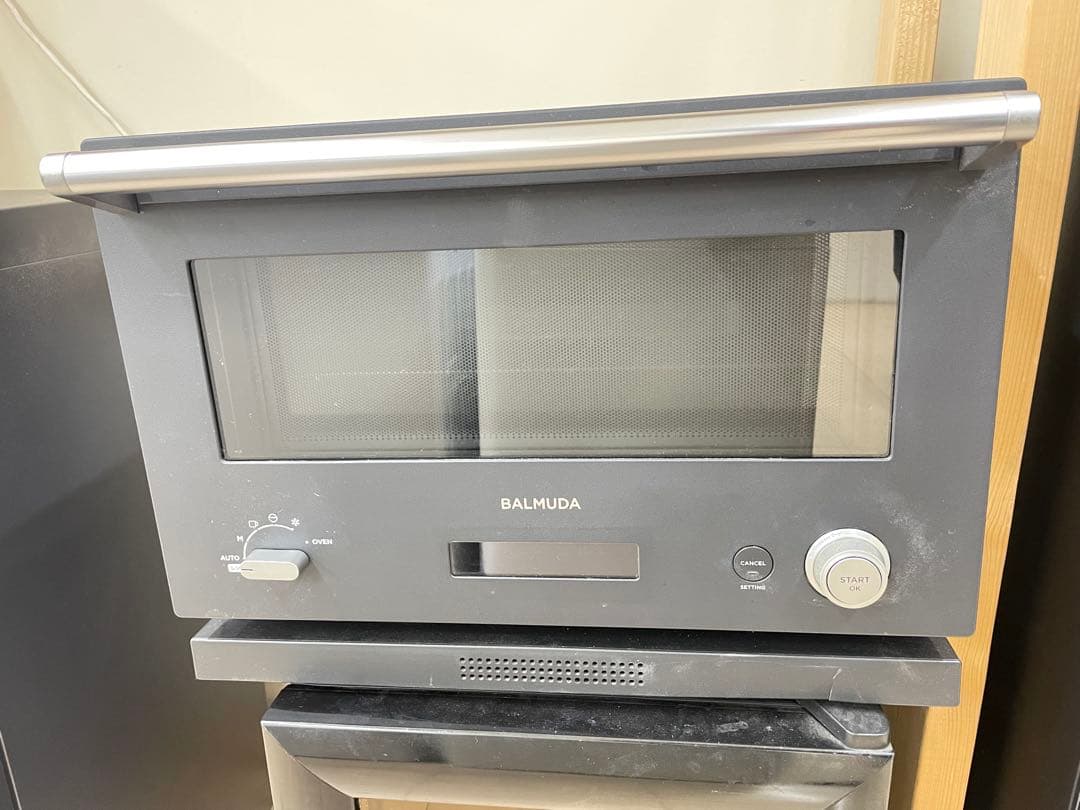 【動作良好】BALMUDA The Range オーブンレンジ K04A