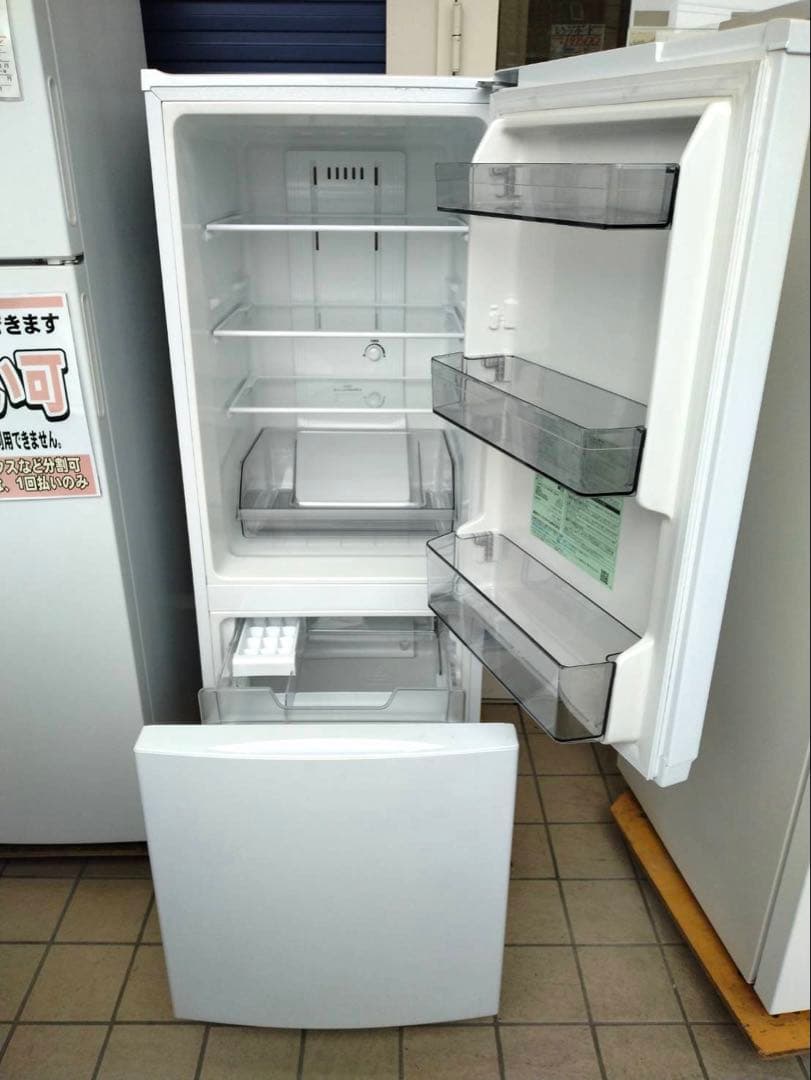 東芝　2ドア冷蔵庫　2022年製　153L　GR-U15BS　北九州市福岡市限定