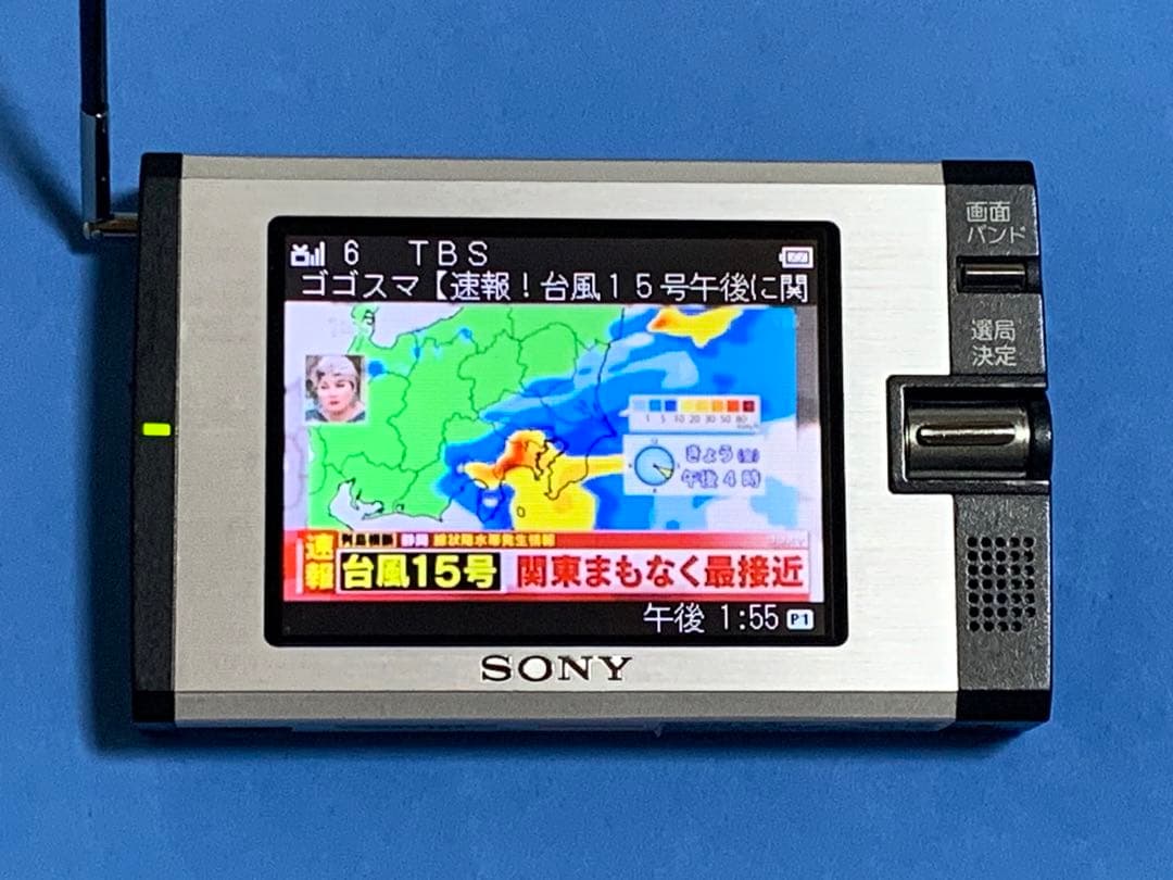 SONY ソニー XDV-100 ワンセグテレビ/AM/FMラジオ 動作美品