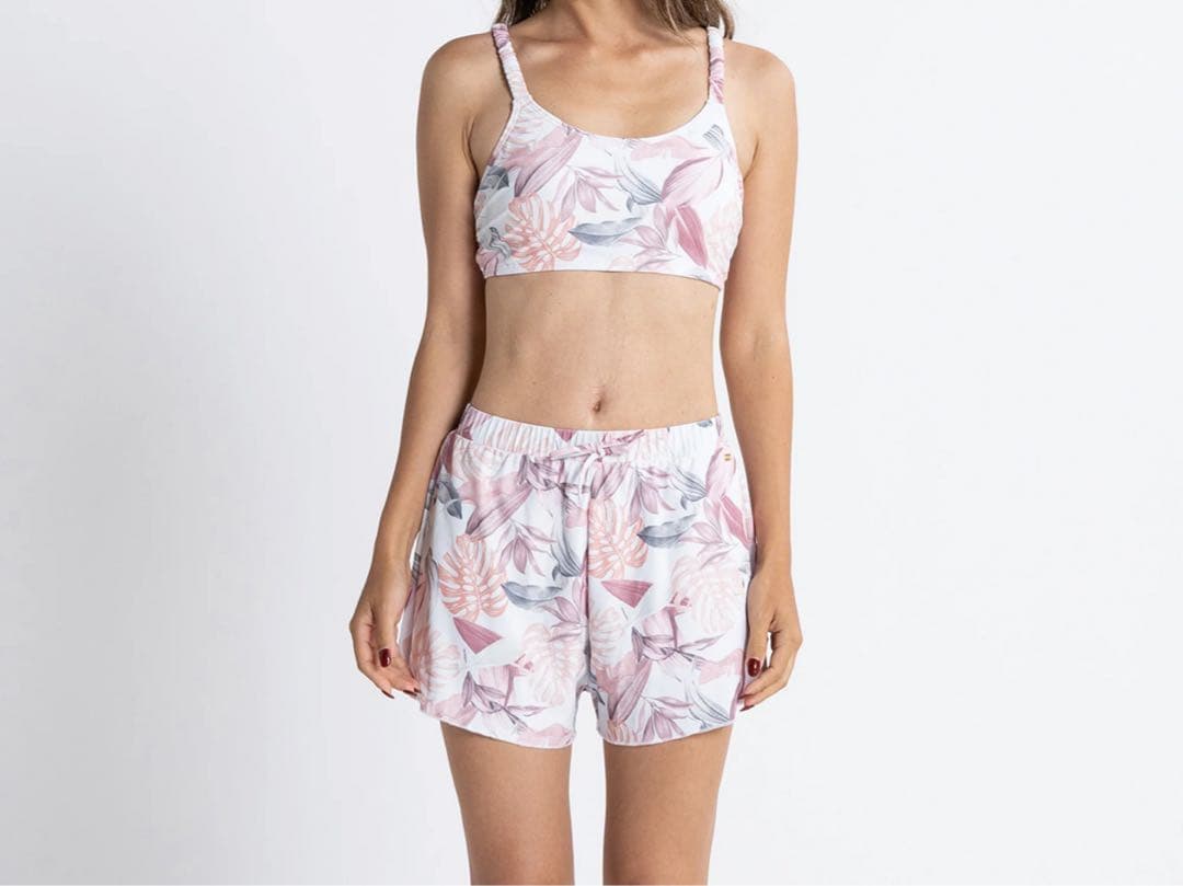 roxy レディース　水着セット　ラッシュガード　3点セット　黒　S