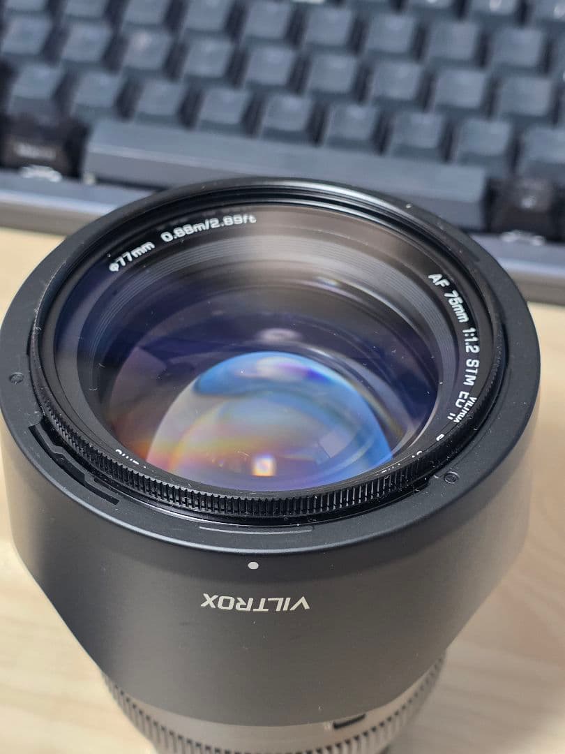 Viltrox AF 75mm F1.2 レンズ X-mount 富士XF
