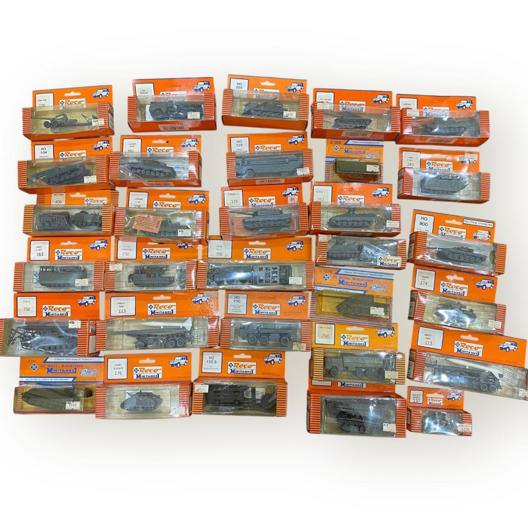 訳あり希少‼︎ Roco ミニタンクス MINITANKS 31台まとめ売り♪