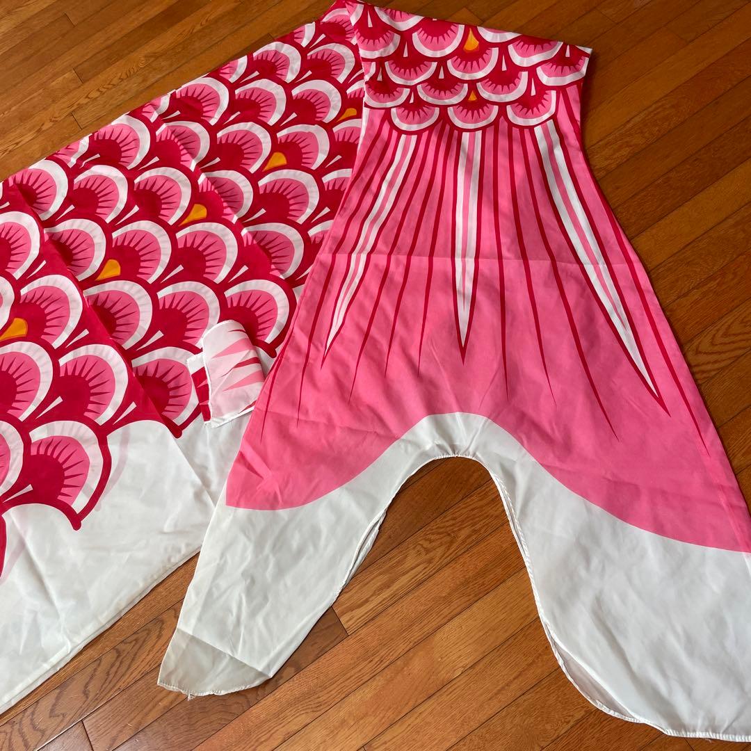 太郎鯉 東レナイロン　鯉のぼりセット　黒5m赤4m青4m吹流5m