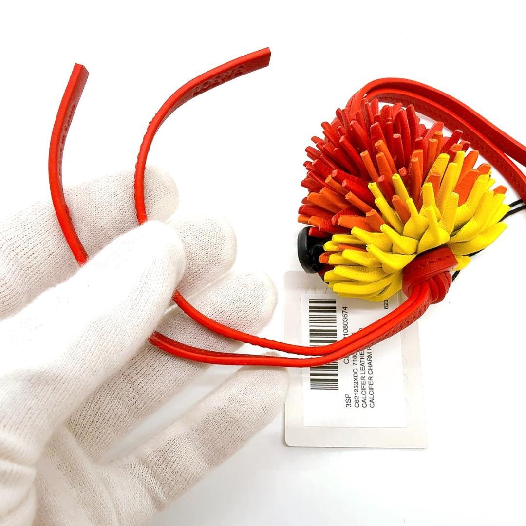 ◇ロエベ◇スタジオジブリ/レザー/アナグラム/カルシファー/チャーム