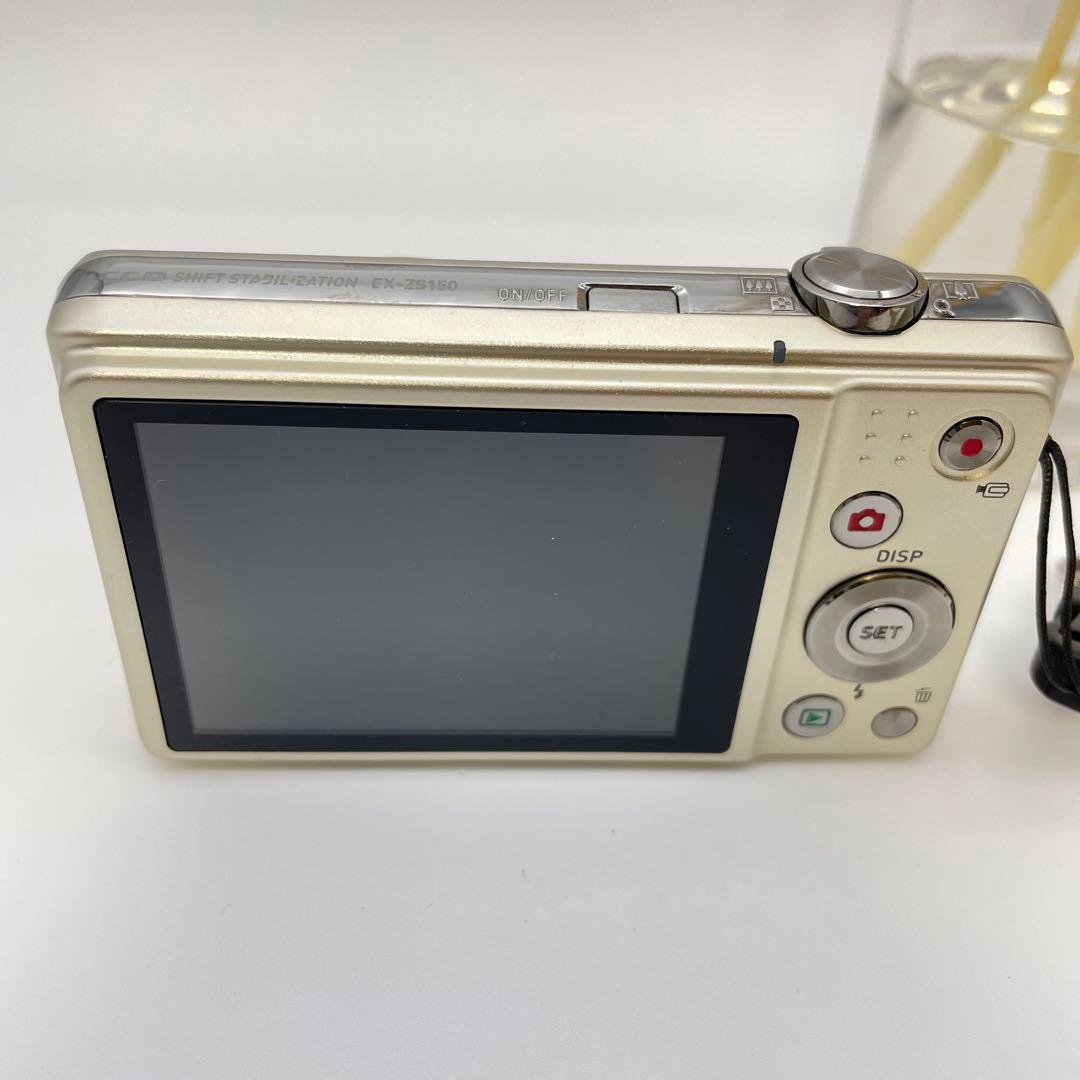 美品✨CASIO EXILIM EX-ZS150✨動作確認済 スマホ転送OK♪