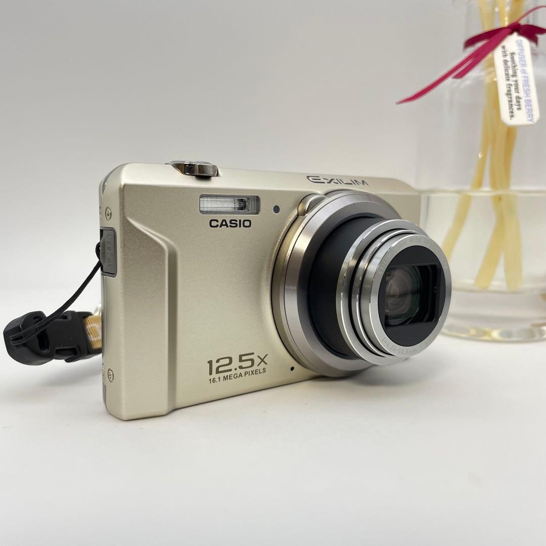 美品✨CASIO EXILIM EX-ZS150✨動作確認済 スマホ転送OK♪