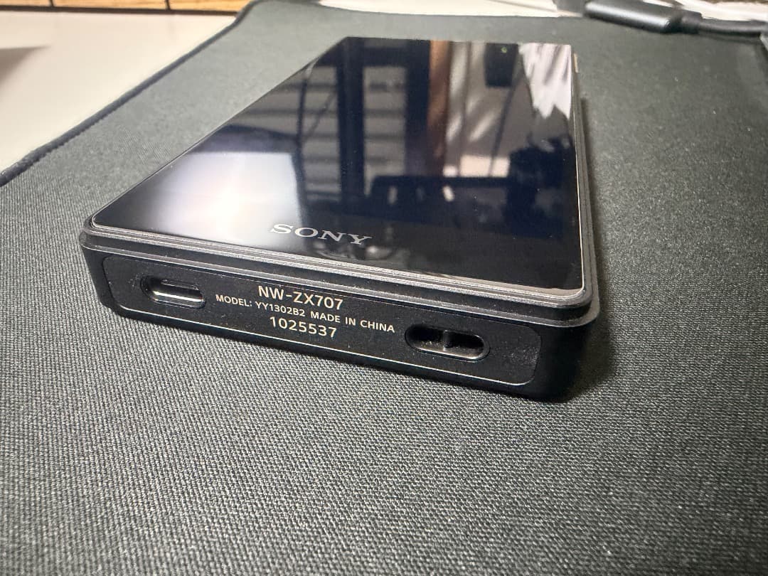 送料無料 新品同様 SONY NW-ZX707 おまけ付き