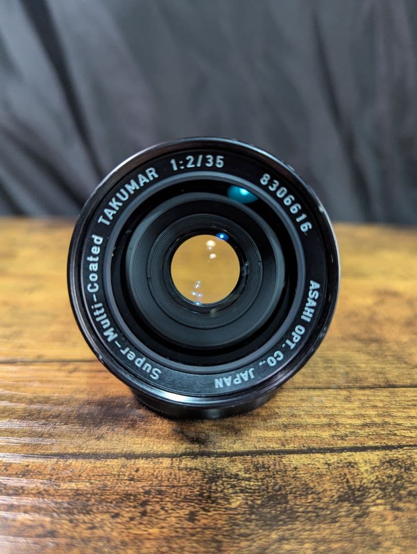M42タクマー 35mm F2 ペンタックスレンズ