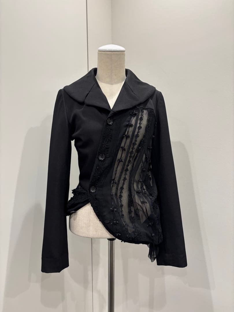 [05AW]コムデギャルソン　アシンメトリーテーラードジャケット