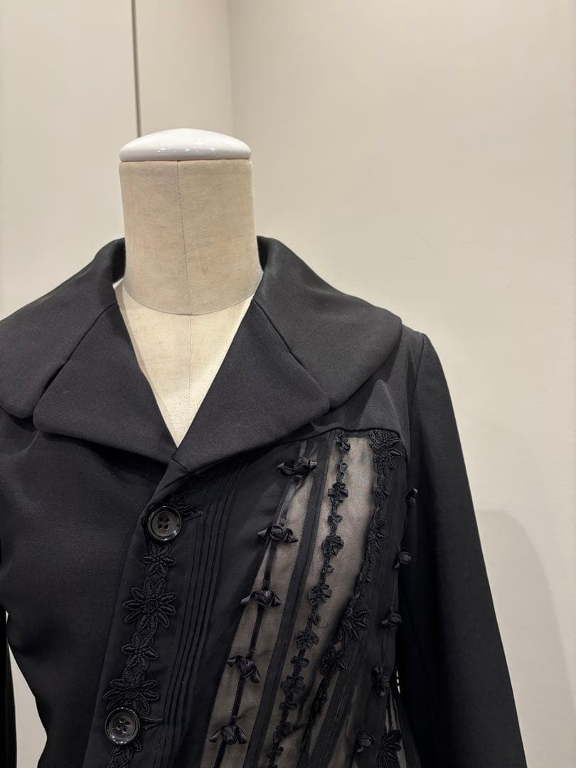 [05AW]コムデギャルソン　アシンメトリーテーラードジャケット