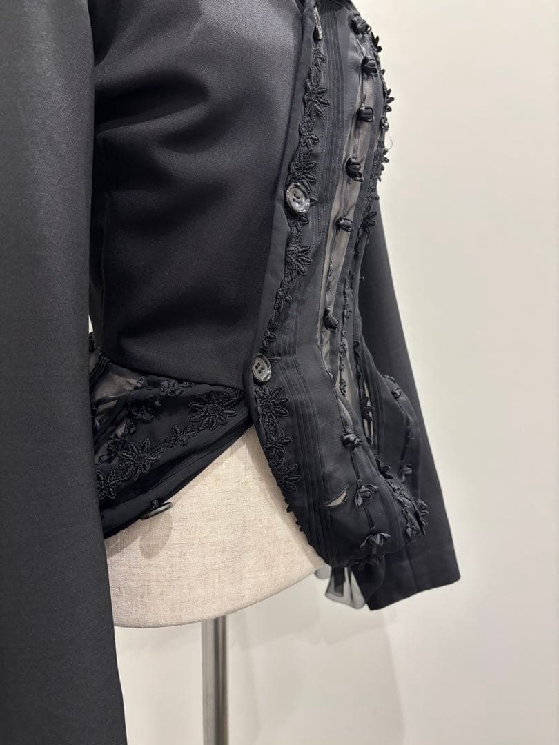 [05AW]コムデギャルソン　アシンメトリーテーラードジャケット