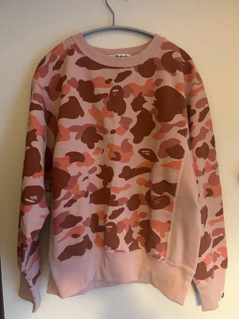 A Bathing Ape カモフラージュ スウェット