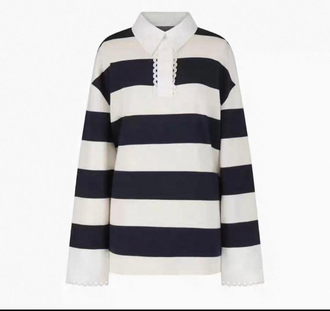 トップス biby FRANCINE RUGBY TOP