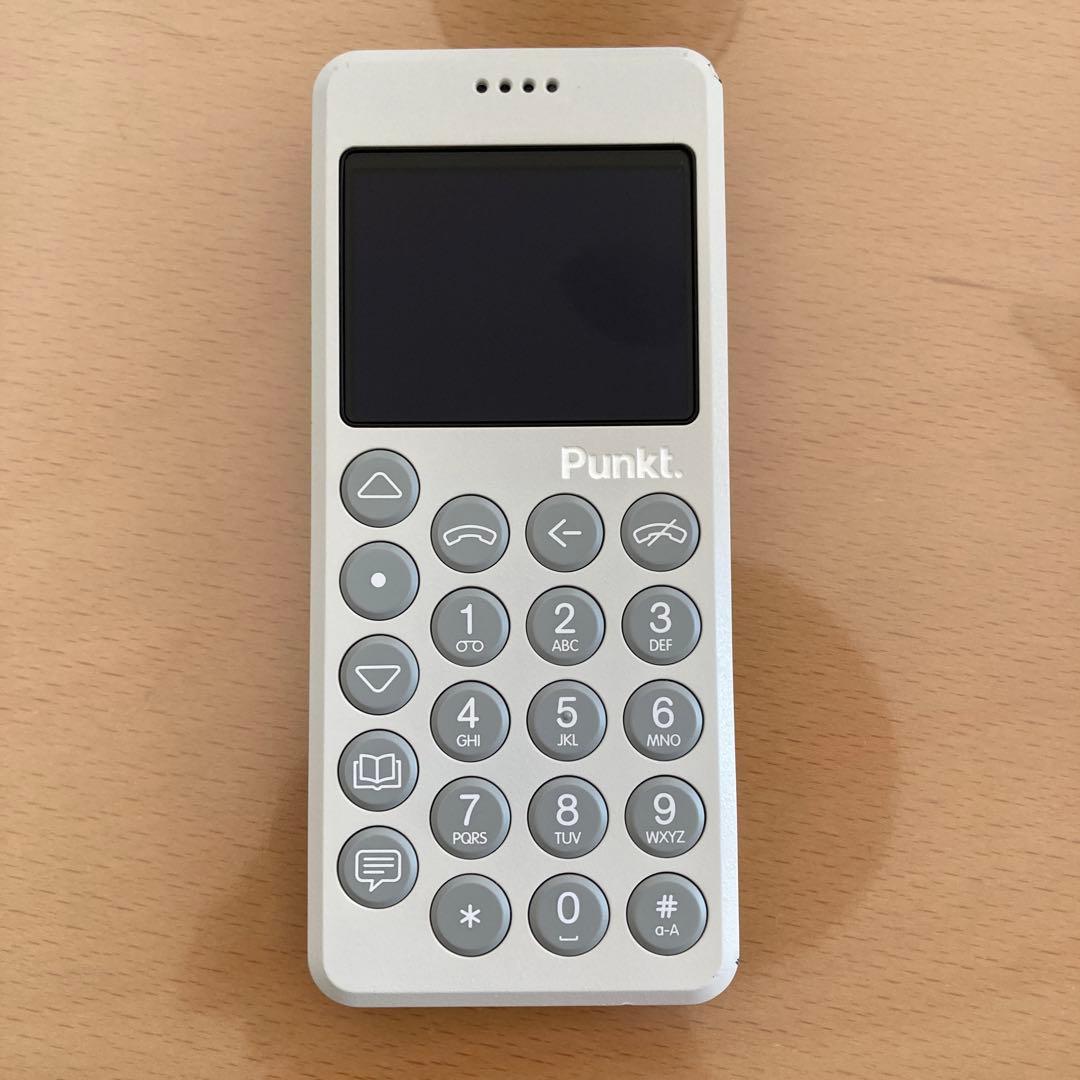 Punkt. MP 02 ホワイト 携帯電話本体