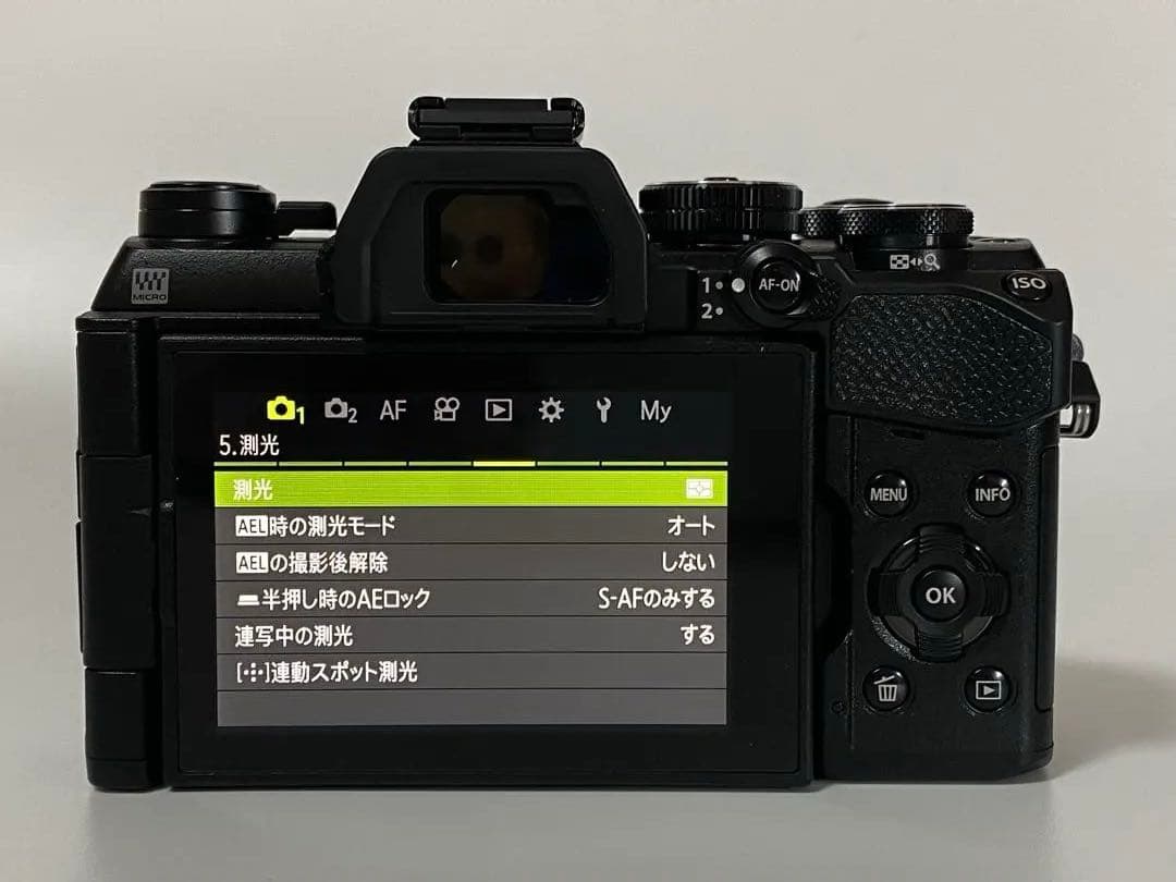 【美品】OM SYSTEM OM-5 Mark II ブラック