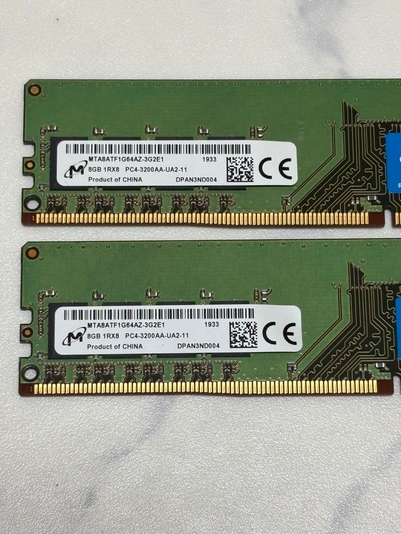 DDR-4 PC3200 16GB(8GB×2)