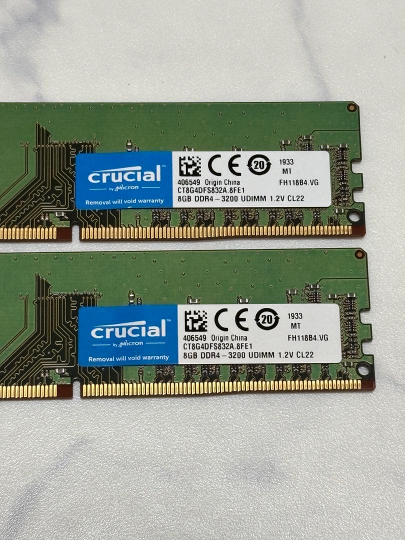 DDR-4 PC3200 16GB(8GB×2)