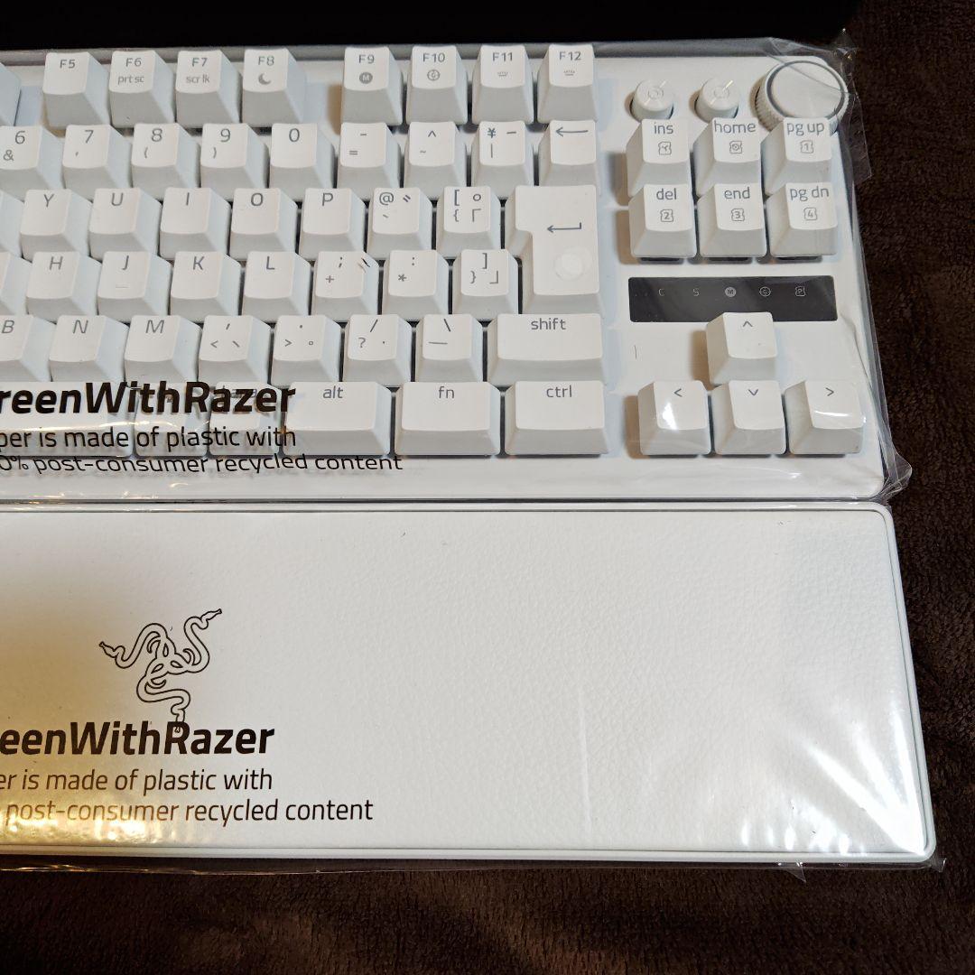 キーボード RAZER HUNTSMAN V3 PRO TENKEYLESS WHITE