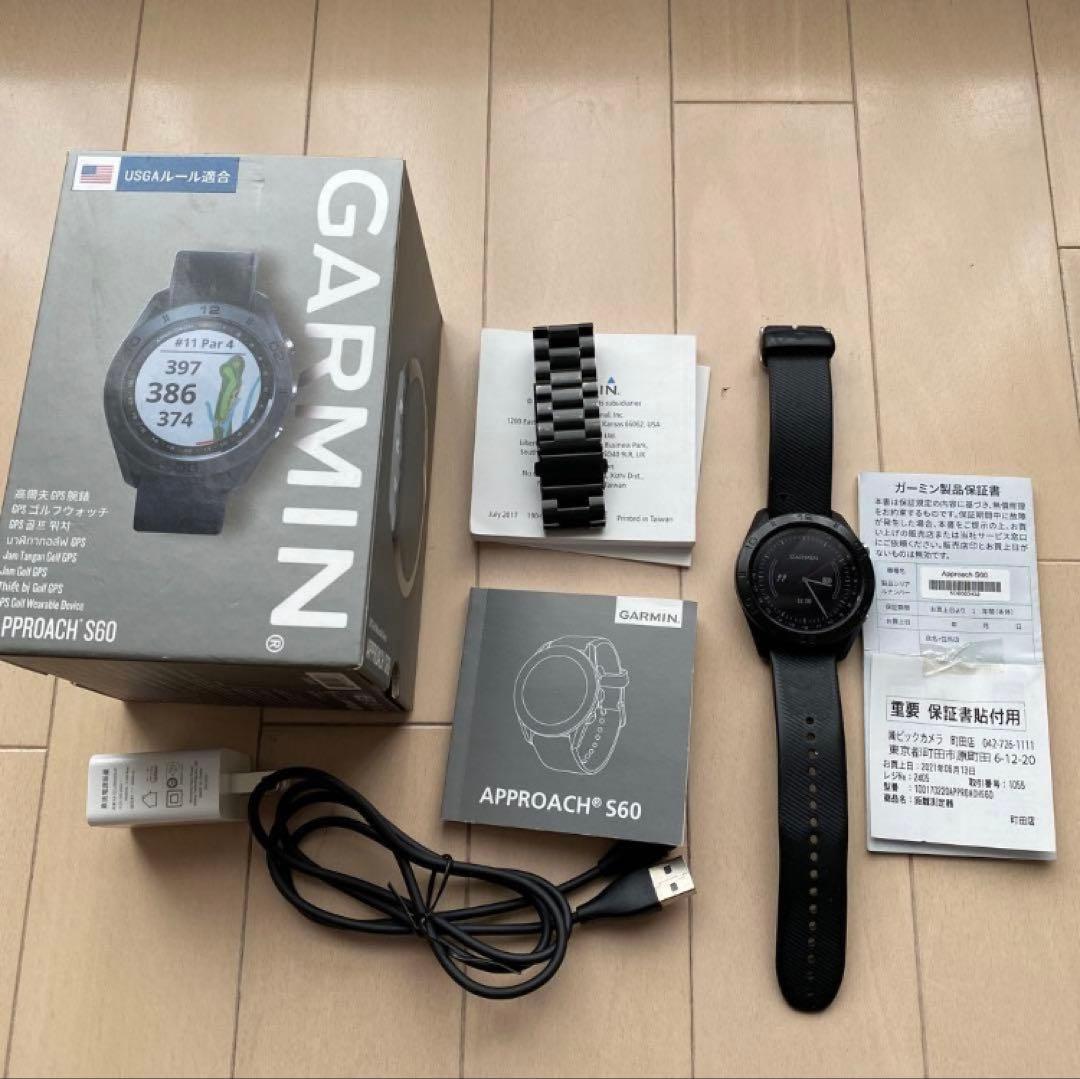 ラウンド用品・アクセサリー GARMIN APPROACH S60