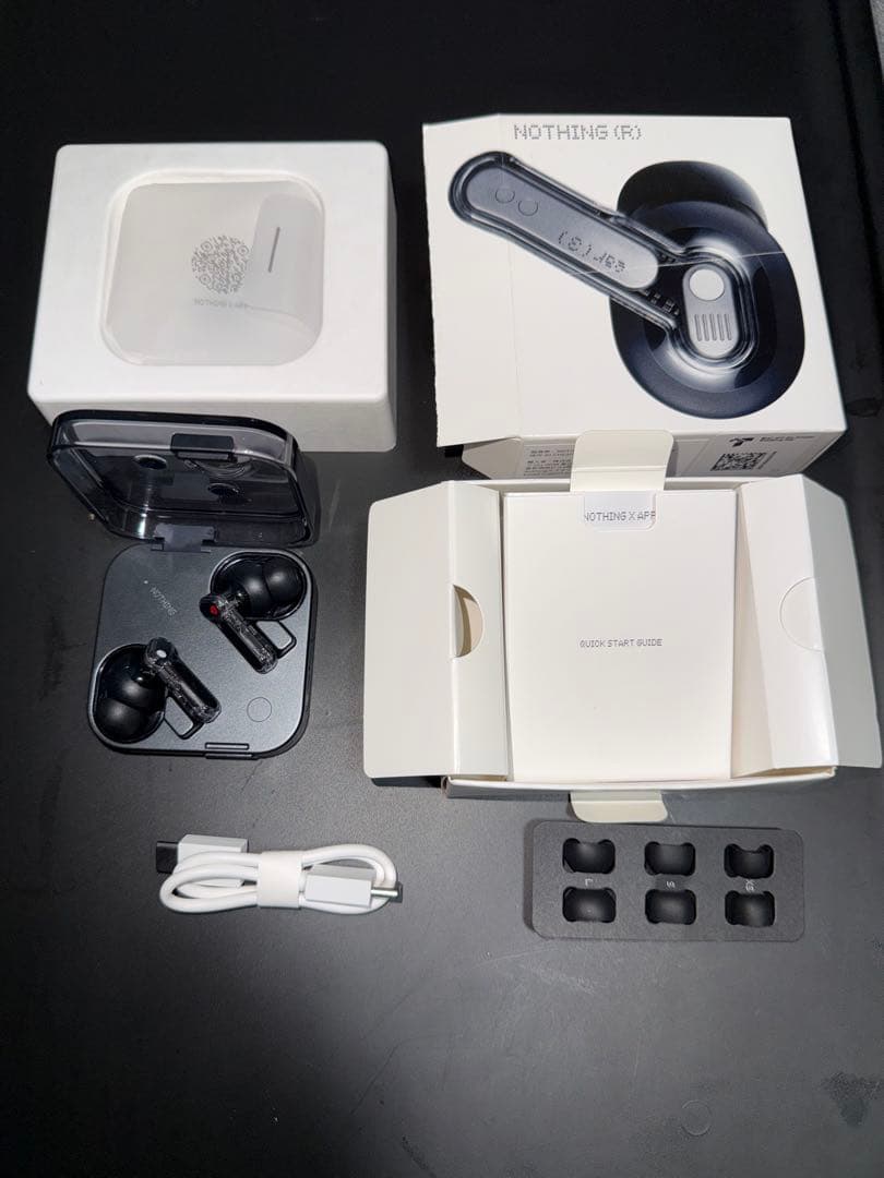 Nothing Ear (3) ワイヤレスイヤホン ブラック