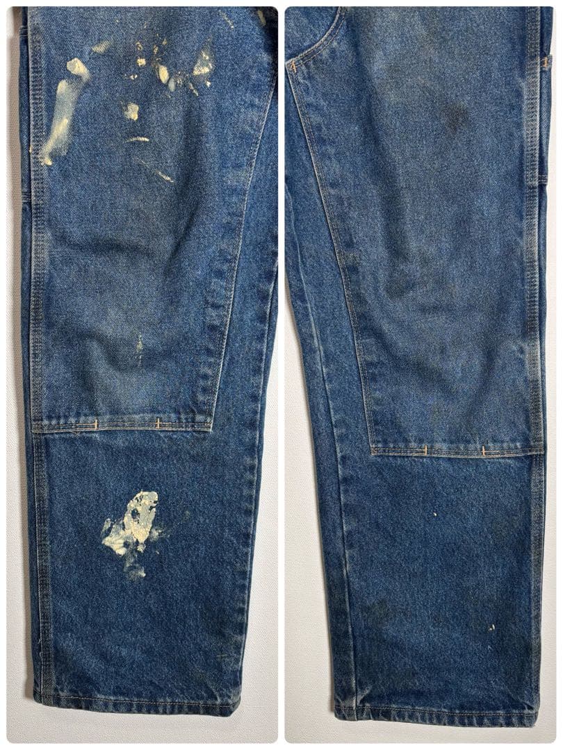 Wrangler RIGGS ラングラー　ダブルニー　デニム　ペインターパンツ