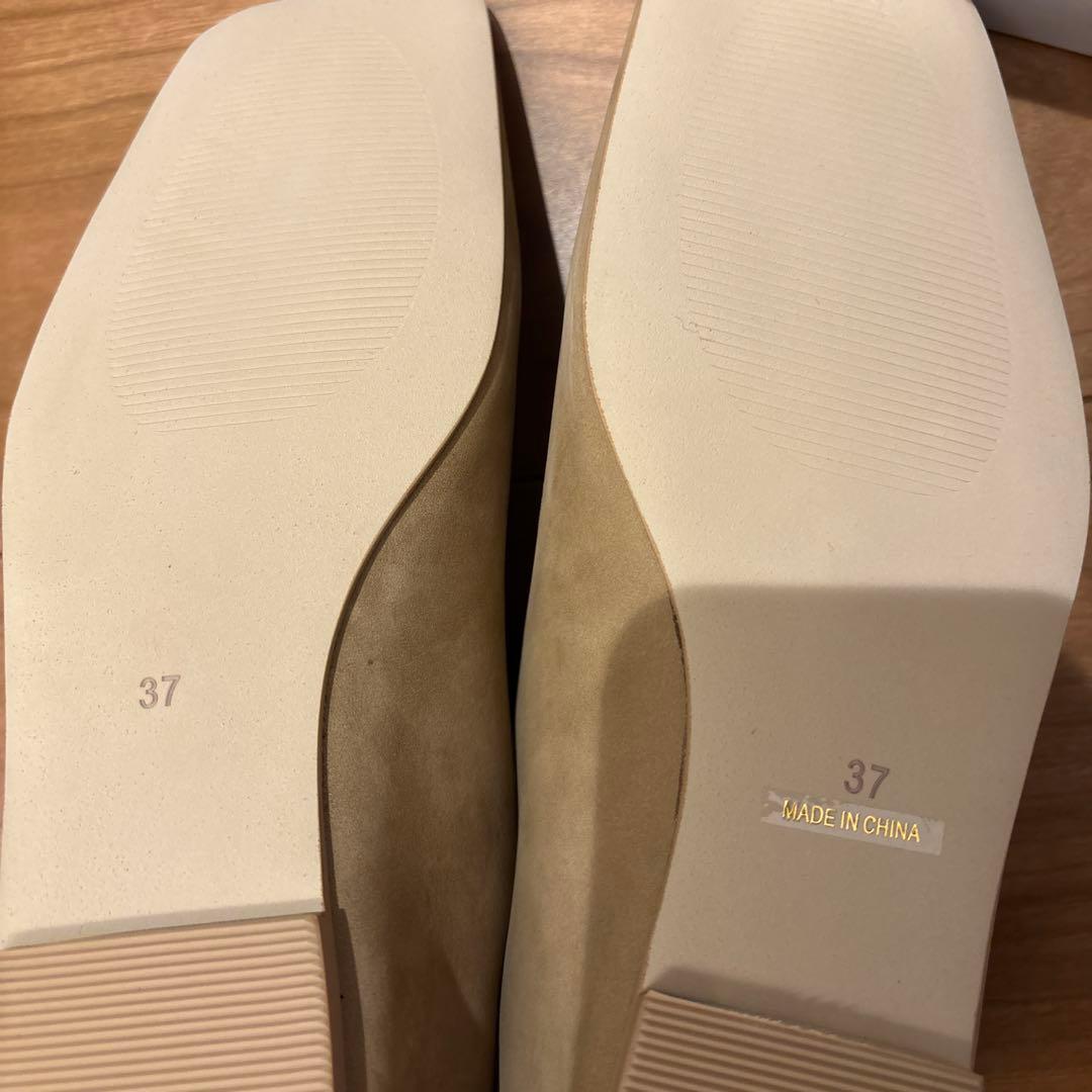 ETRE TOKYO エトレトウキョウ インヒールレザーミュール