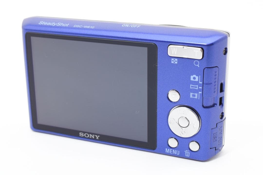 【美品】SONY Cyber-shot DSC-W610 ブルー　動作確認済