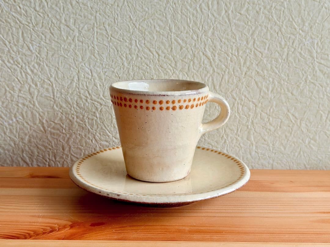 舩木研兒 コーヒー碗皿 カップ&ソーサー　船木　研児　②