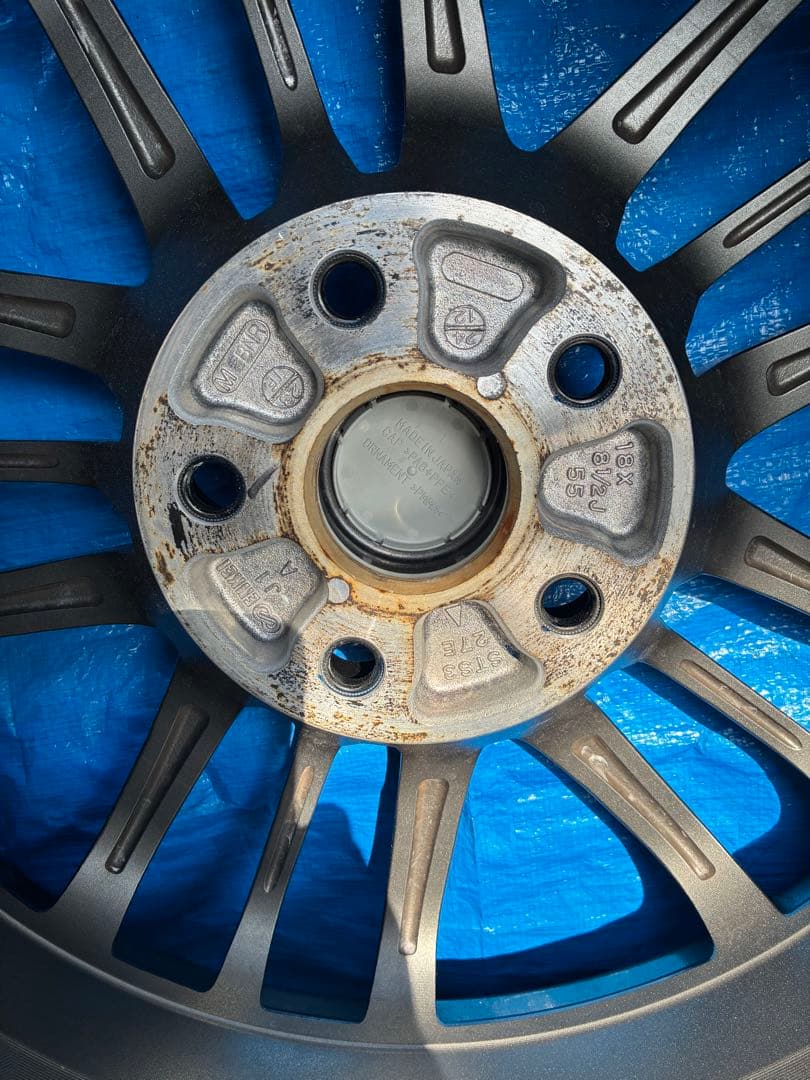 【美品】SUBARU 純正 STI 18インチホイール 1本 DUNLOP