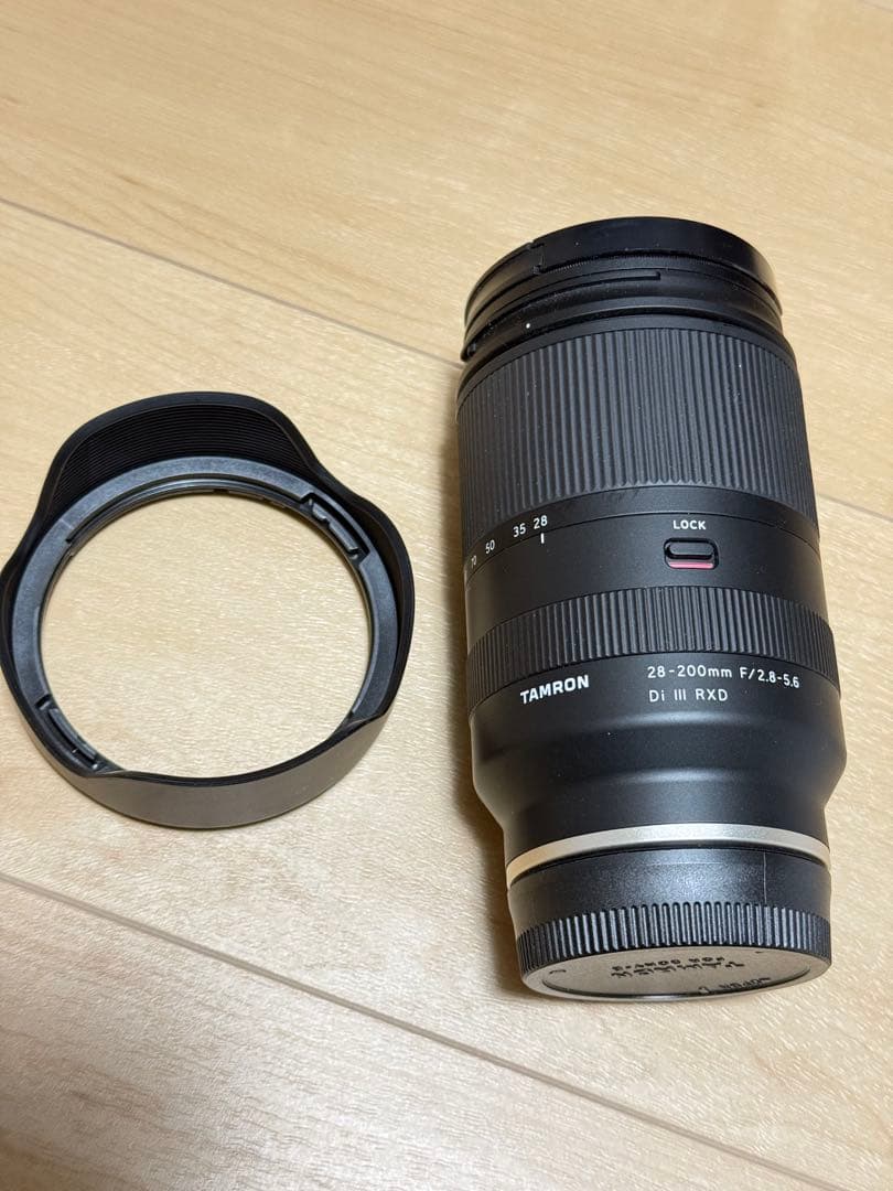 TAMRON 28-200mm F2.8-5.6 使用頻度少なめ美品