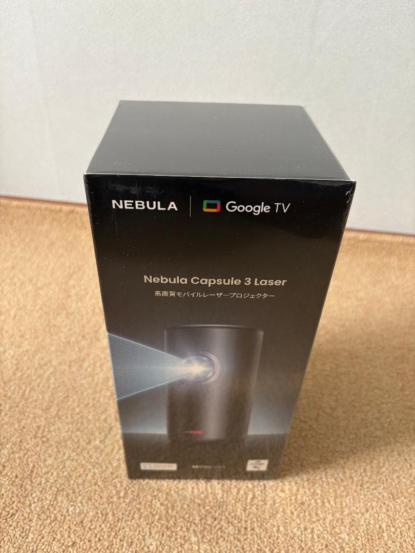 新品未開封　アンカープロジェクター Nebula Capsule 3 Laser