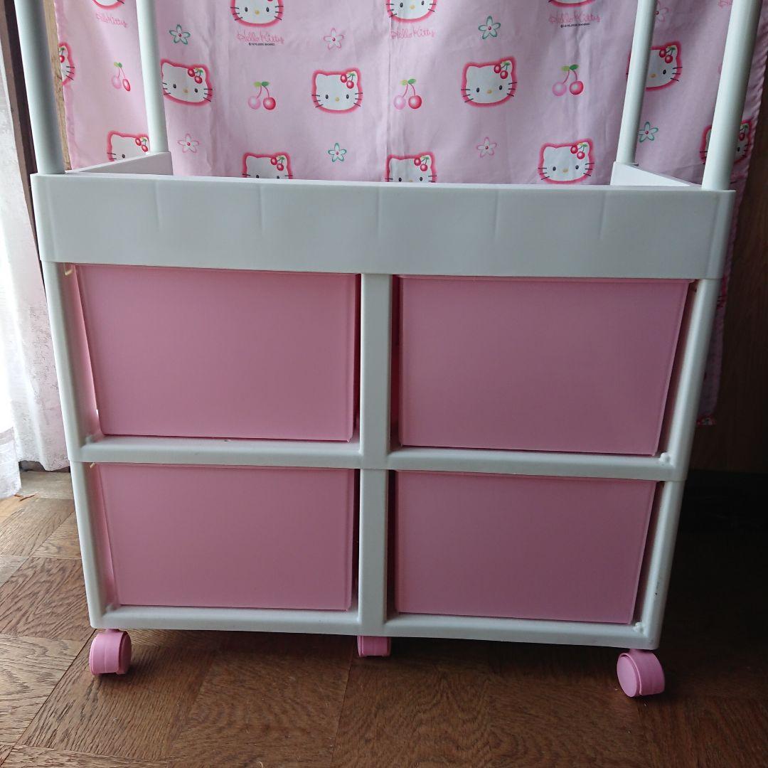 最終価格！希少！ハローキティチェスト&ハンガーラック