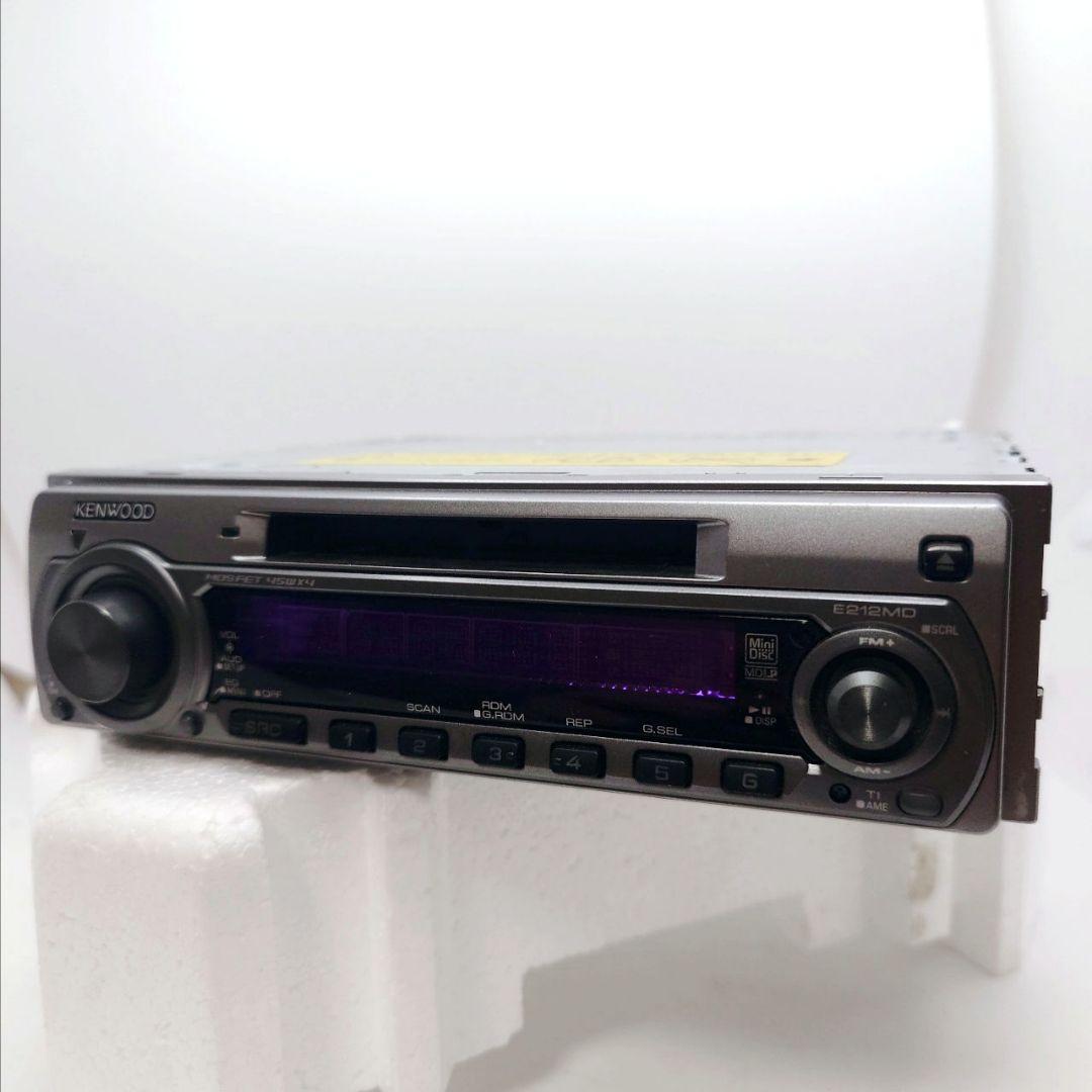 当時物 カーオーディオ 希少 ケンウッド E212MD MDLP対応