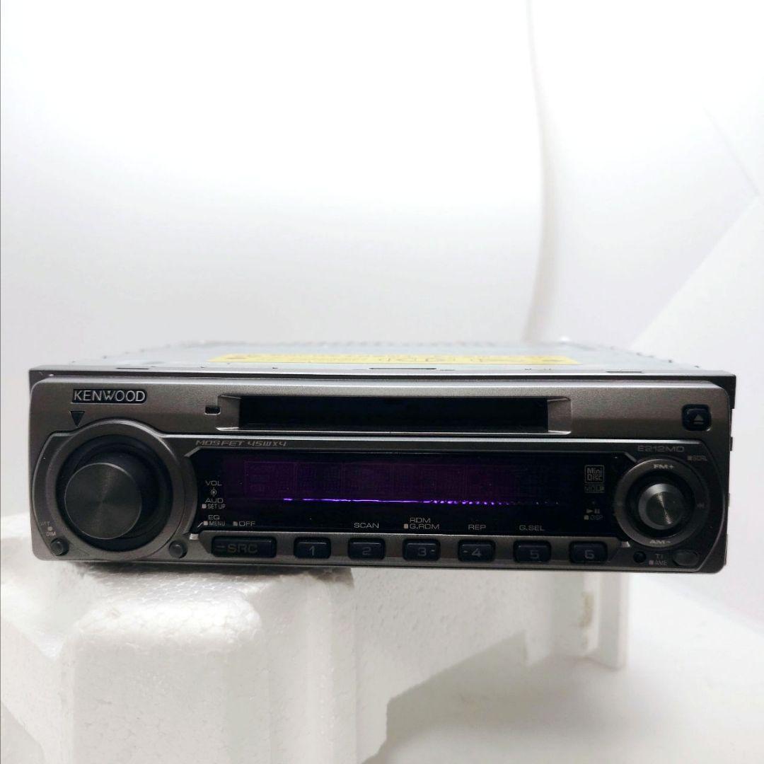 当時物 カーオーディオ 希少 ケンウッド E212MD MDLP対応