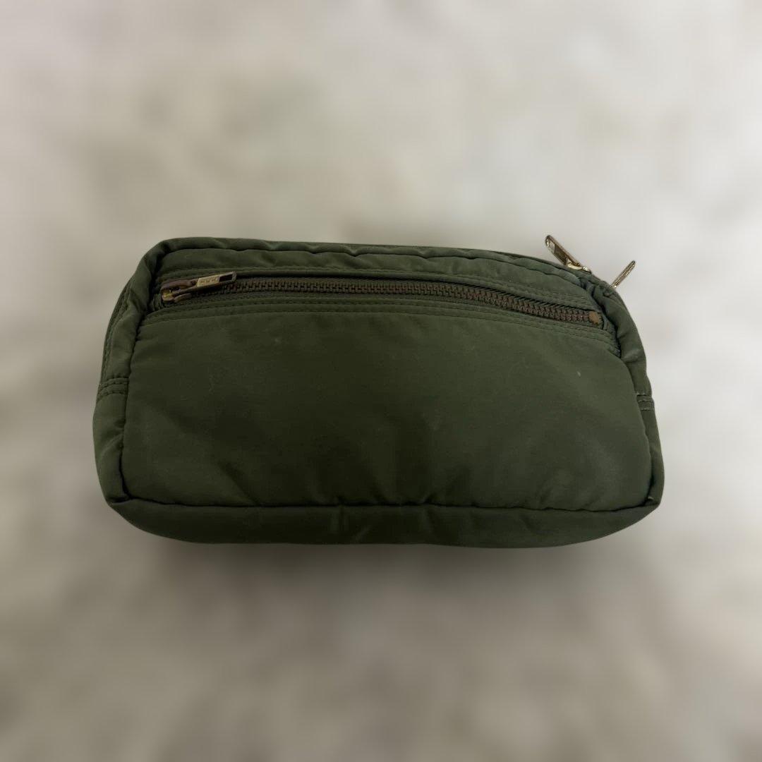 【美品・廃盤レア商品】PORTER TANKER ポーチ　セージグリーン