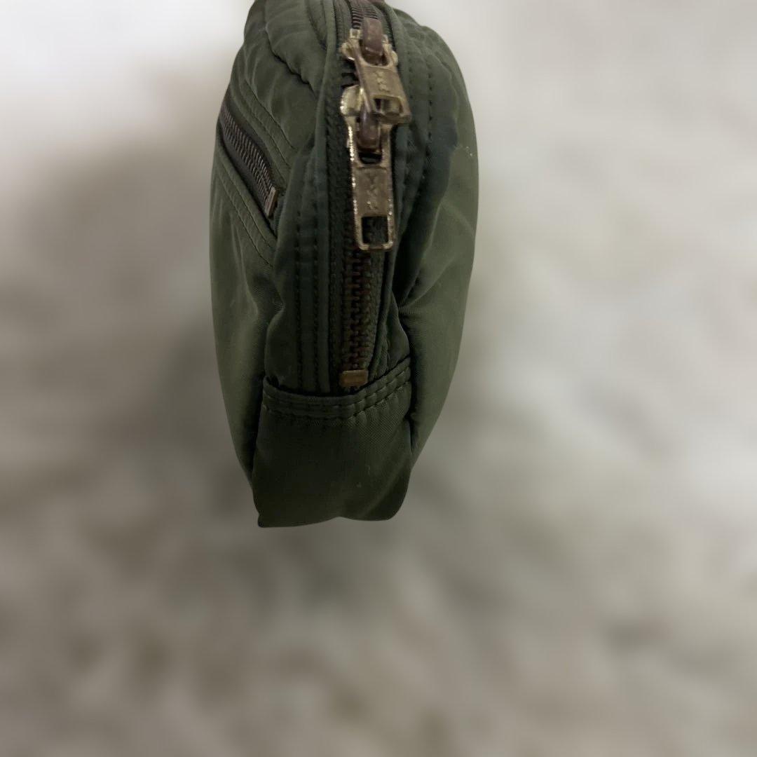 【美品・廃盤レア商品】PORTER TANKER ポーチ　セージグリーン