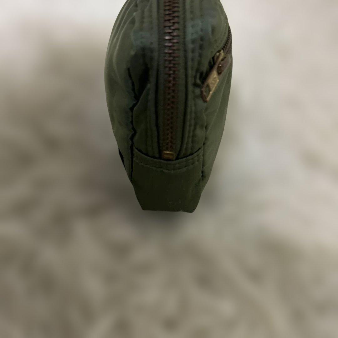 【美品・廃盤レア商品】PORTER TANKER ポーチ　セージグリーン
