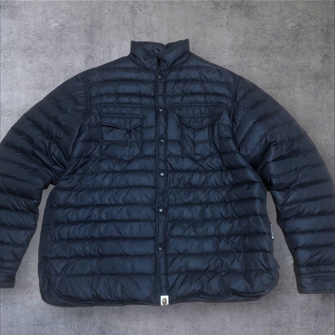 ABATHING APE アベイシングエイプ　ライトダウンジャケット　XXL