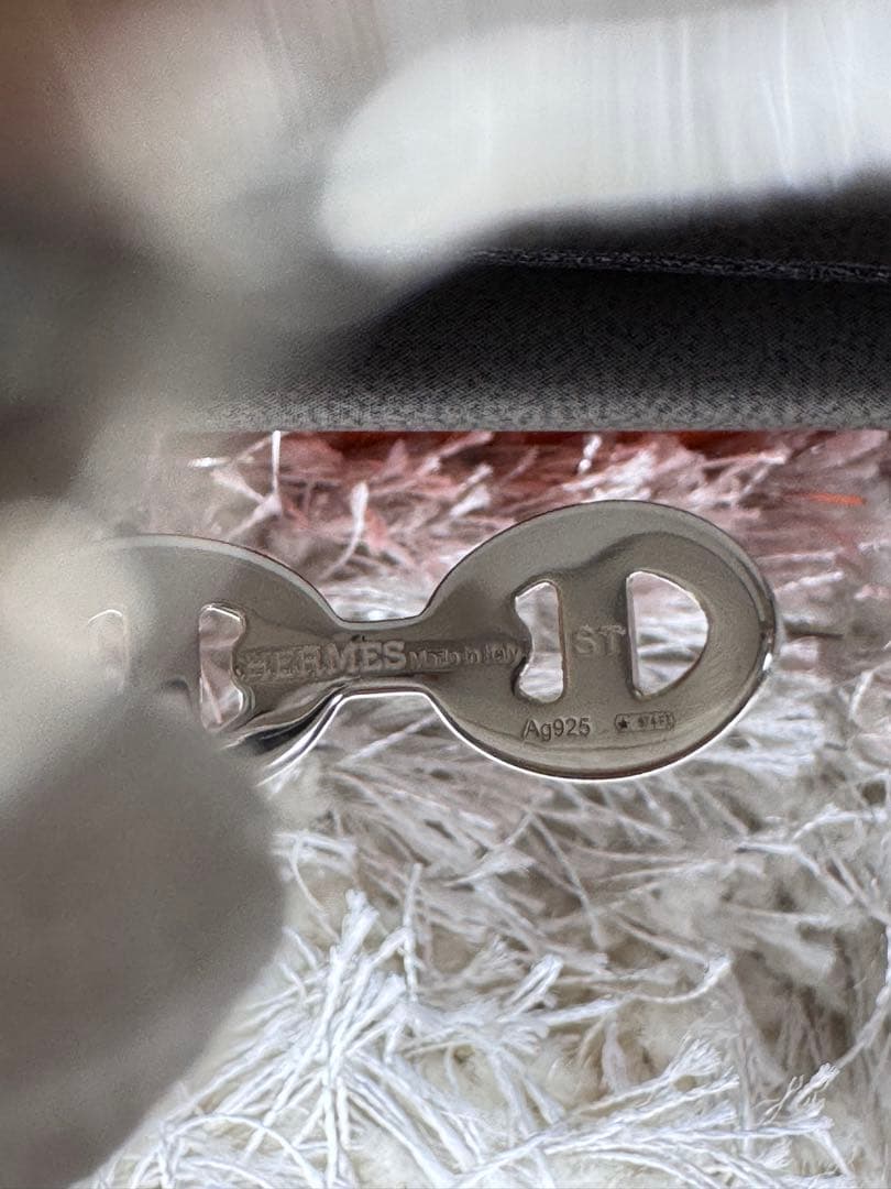 HERMES シェーヌダンクル　アンシェネ　バングルST