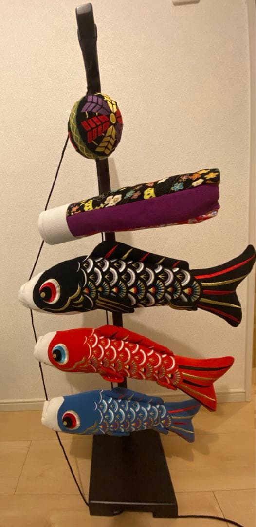 かがやき夢鯉　鯉のぼり　こどもの日　五月人形　室内用鯉のぼり　初節句