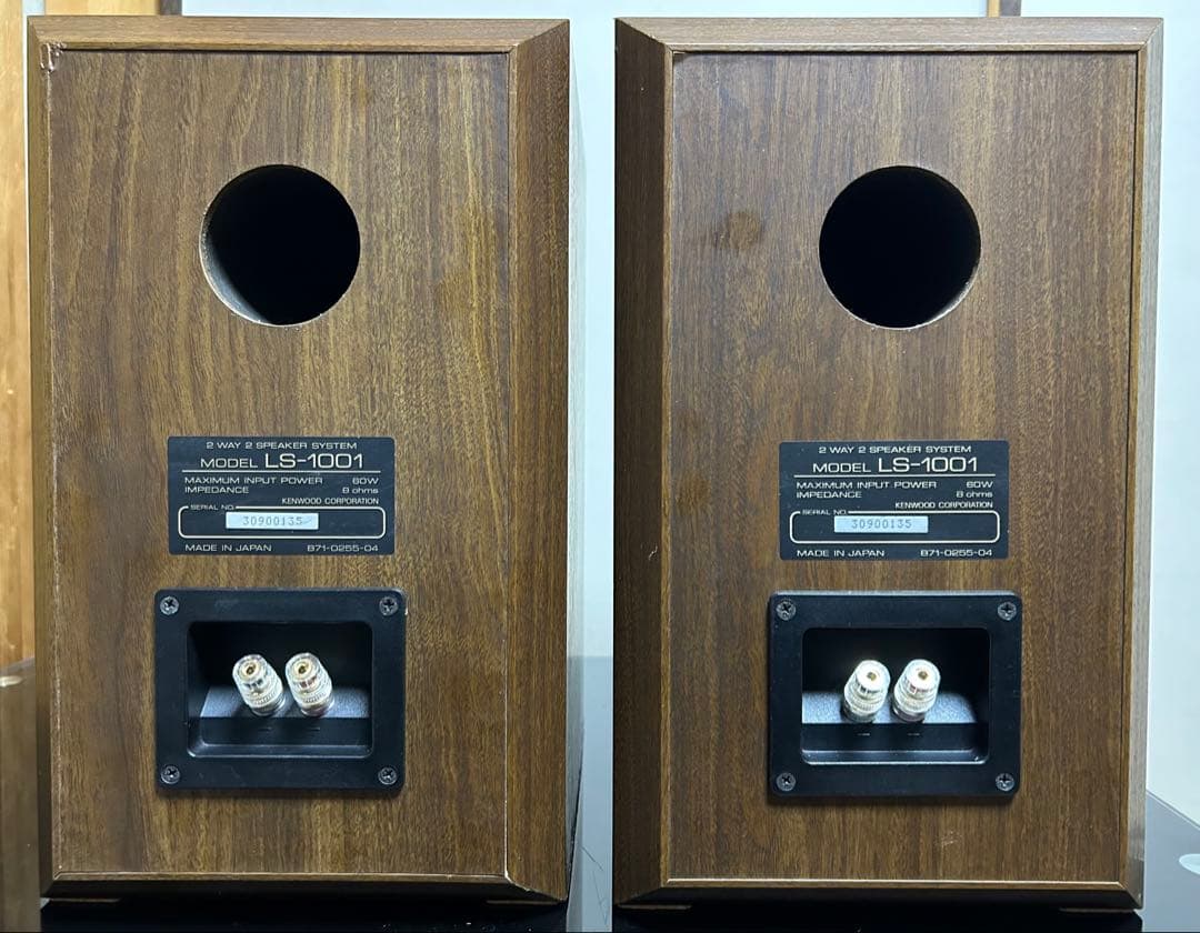 【名機】KENWOOD LS-1001 ブックシェルフスピーカー