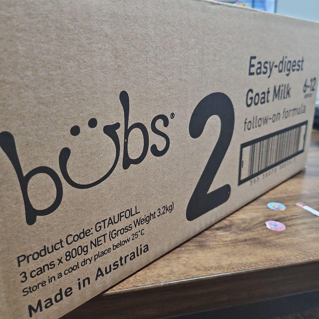 ミルク bubs Easy-digest goat milk 900g 2