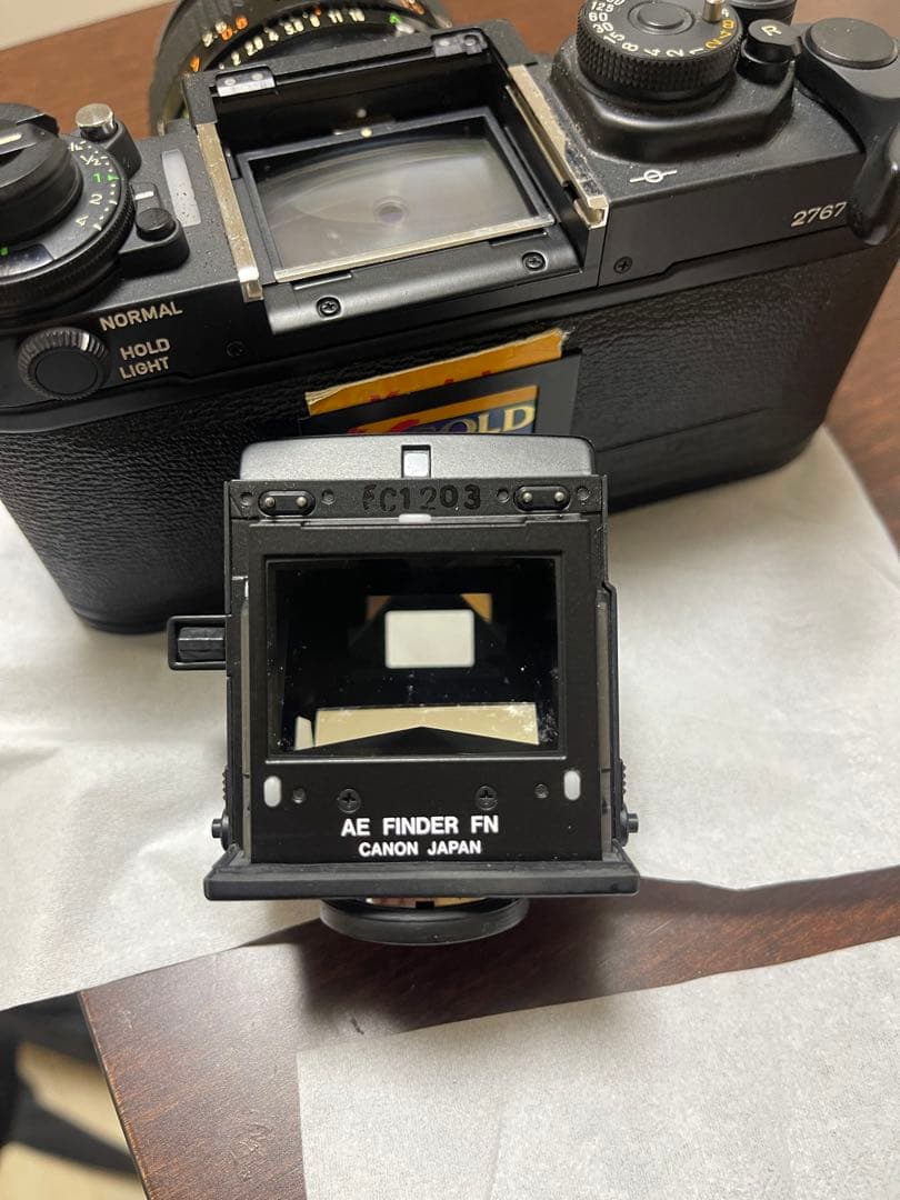 フィルムカメラ Canon NEW F-1 AE+NEW FD 50mm F1.4